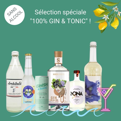 Coffret spécial "100% GIN & TONIC sans alcool" !