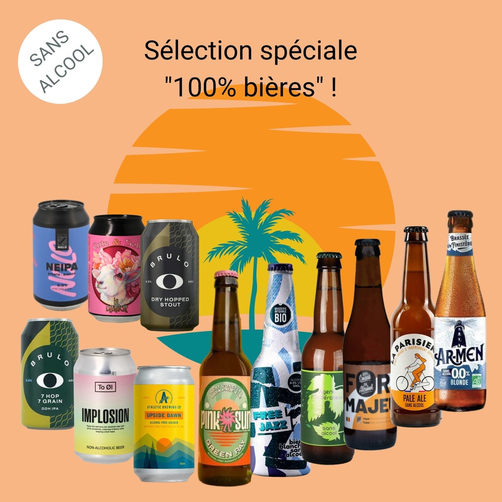 Sélection spéciale "100% BIERES sans alcool" !