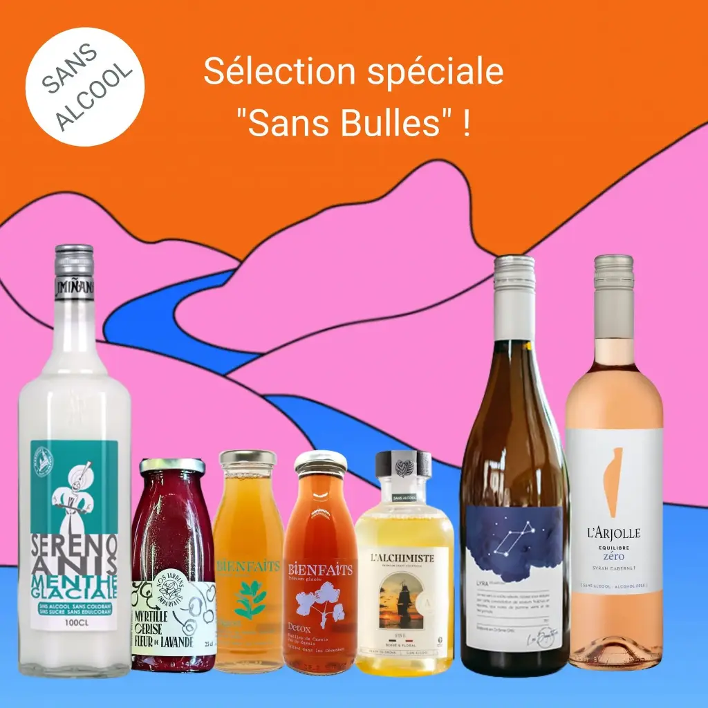 Sélection spéciale "SANS BULLES & Sans Alcool" !