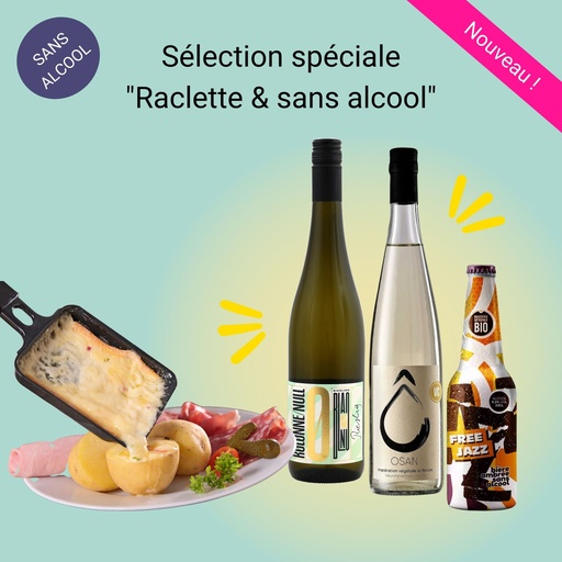 ​Sélection spéciale "Raclette & sans alcool" !​
