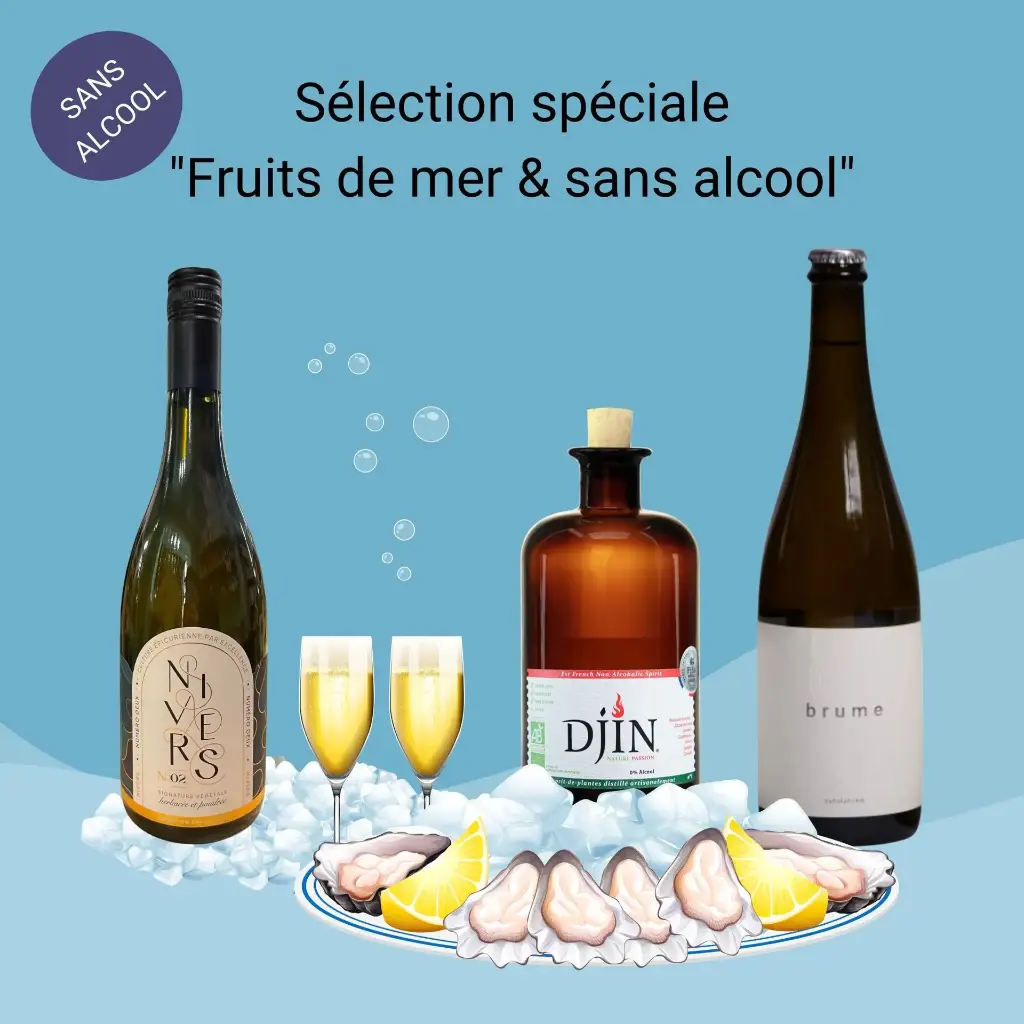Sélection "Fruits de mer & sans alcool !"