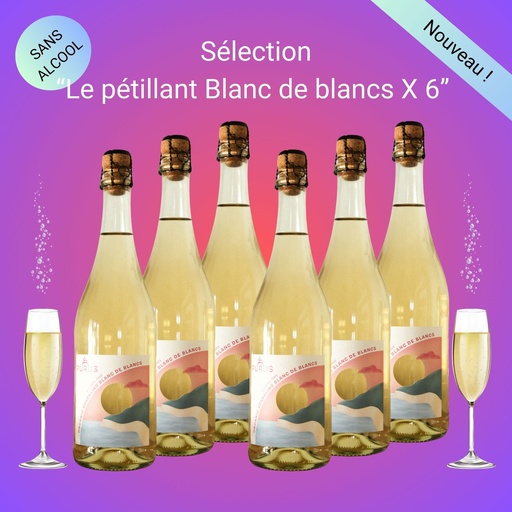 Sélection "Le pétillant Blanc de blancs Purus X 6"