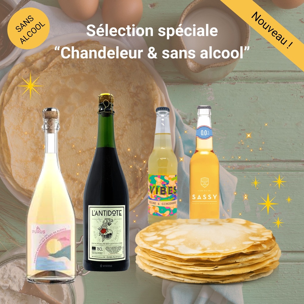 Sélection spéciale "Chandeleur sans alcool !