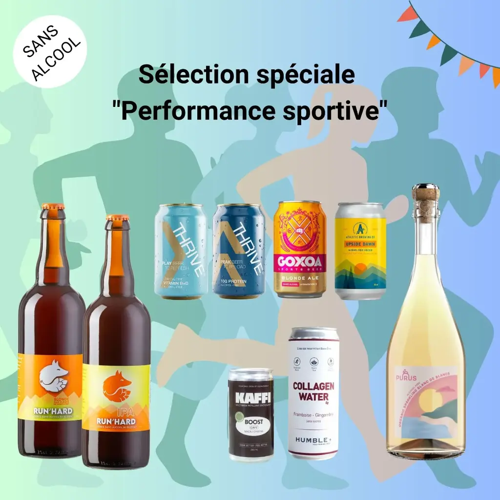 Sélection spéciale "Performance sportive" - Edition Marathon de Paris 2026 (sans alcool)
