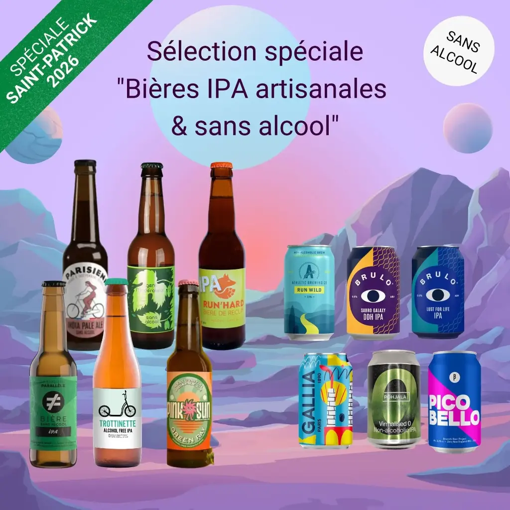 Sélection spéciale "Bières IPA artisanales & sans alcool"