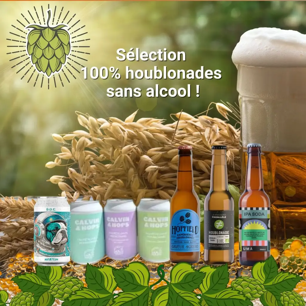 Sélection 100% houblonades sans alcool !