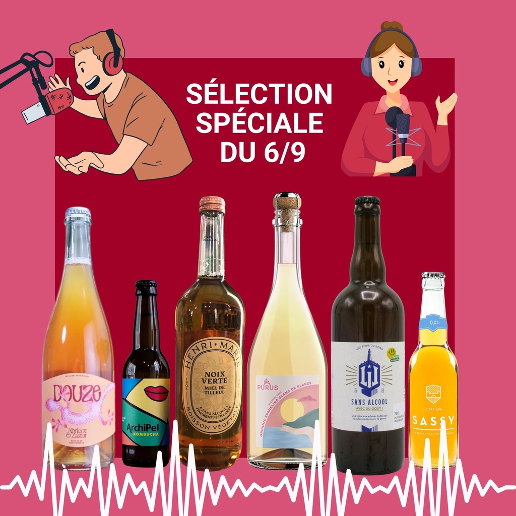 La sélection spéciale du 6/9 ! (frais de livraison inclus)