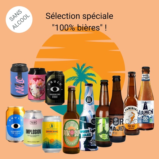 [COFFRET_Bieres] Sélection spéciale "100% BIERES sans alcool" !