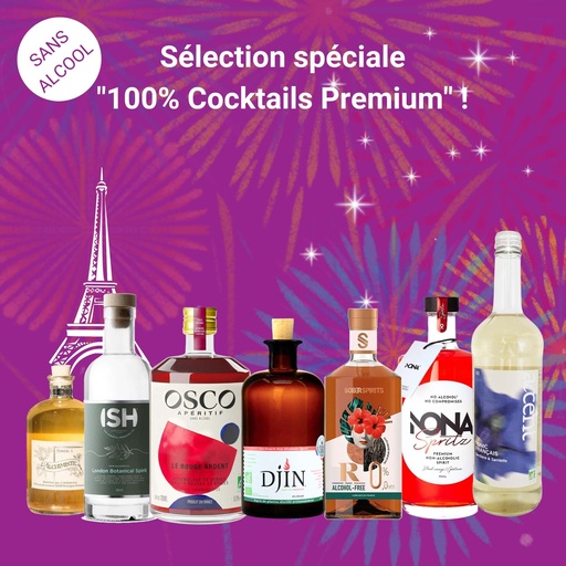 [COFFRET_CocktailsPremium] Sélection spéciale "100% COCKTAILS PREMIUM sans alcool" !