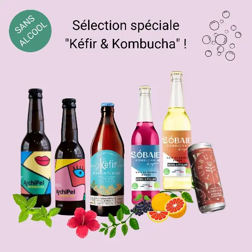 [COFFRET_KefirKombucha] Sélection spéciale "KEFIR & KOMBUCHA" !