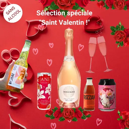 [Coffret_StValentin] ​Sélection spéciale "Saint Valentin​ sans alcool"