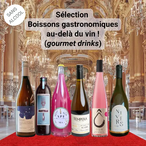 [Coffret_BoissonsGastronomiques] Sélection "boissons gastronomiques / au-delà du vin" (gourmet drinks)