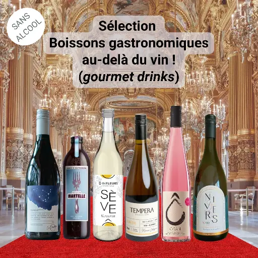[Coffret_BoissonsGastronomiques] Sélection "boissons gastronomiques / au-delà du vin" (gourmet drinks)