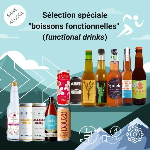 [Coffret_BoissonsFonctionnelles] Sélection spéciale "boissons fonctionnelles" (functional drinks)