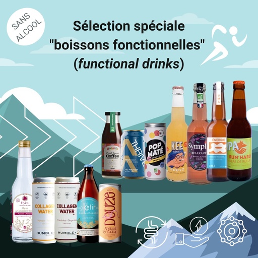 [Coffret_BoissonsFonctionnelles] Sélection spéciale "boissons fonctionnelles" (functional drinks)