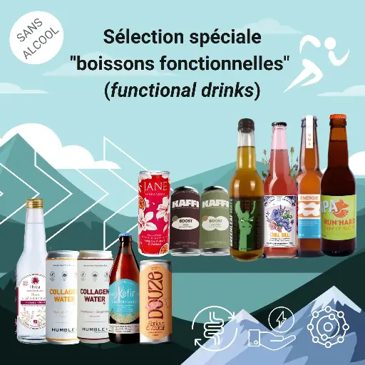 [Coffret_BoissonsFonctionnelles] Sélection spéciale "boissons fonctionnelles" (functional drinks)