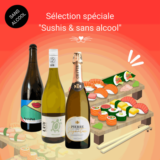 [COFFRET_Sushis] Sélection spéciale "Sushis & sans alcool !"