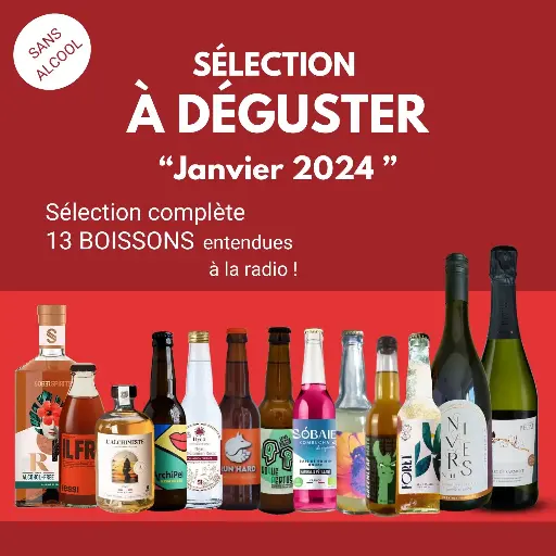 [Coffret_OnVaDegusterComplete] Sélection à déguster "Janvier 2024" ! (sélection complète 13 boissons )