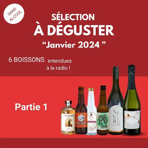[Coffret_OnVaDegusterPartie1] Sélection spéciale - Emission "On va déguster" - sans alcool ! (partie 1)