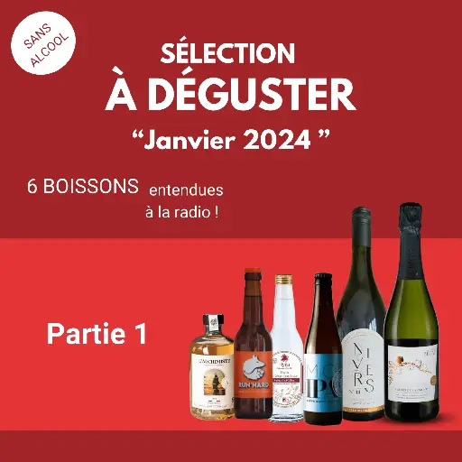 [Coffret_OnVaDegusterPartie1] Sélection spéciale - Emission "On va déguster" - sans alcool ! (partie 1)