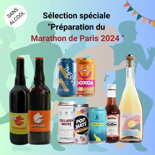 [Selection_PréparationMarathon2024] Sélection spéciale "Préparation du Marathon de Paris 2024 - sans alcool"