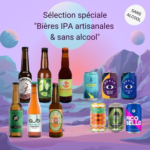 [SELECTIONS_BieresIPA] Sélection spéciale "Bières IPA artisanales & sans alcool"