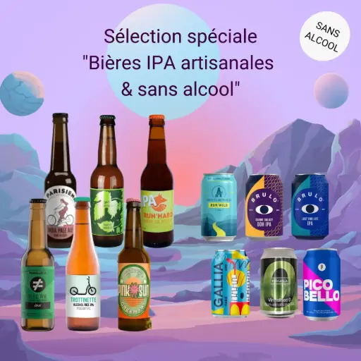 [SELECTIONS_BieresIPA] Sélection spéciale "Bières IPA artisanales & sans alcool"