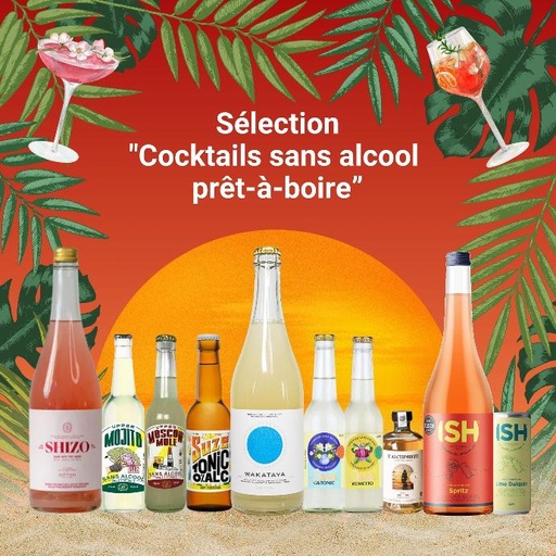 [SELECTION_CocktailRTD] Sélection Cocktails sans alcool prêt-à-boire !
