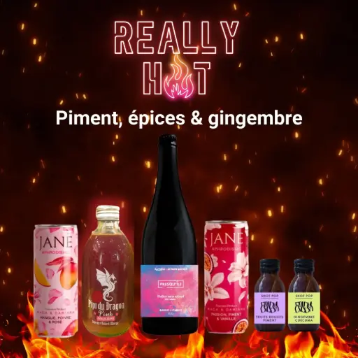 [Selection_BoissonsPiment] Sélection REALLY HOT ! Piment, épices &  gingembre !