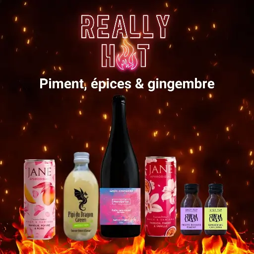 [Selection_BoissonsPiment] Sélection REALLY HOT ! Piment, épices & gingembre !