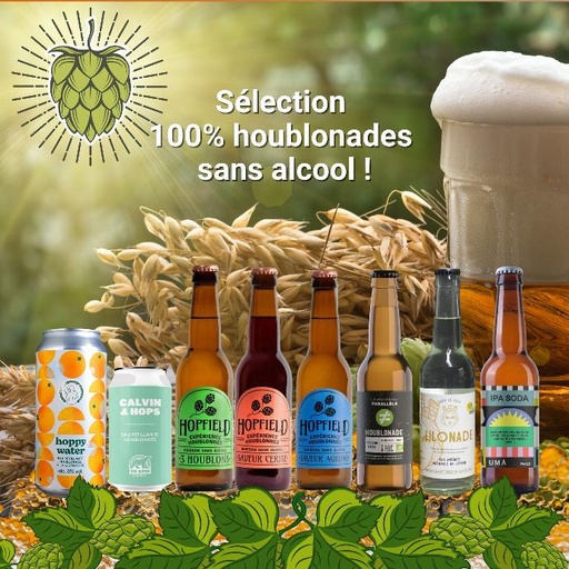 [SELECTION_Houblonade] Sélection 100% houblonades sans alcool !